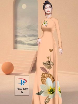 Vải Áo Dài Hoa In 3D AD HLAD3050 44